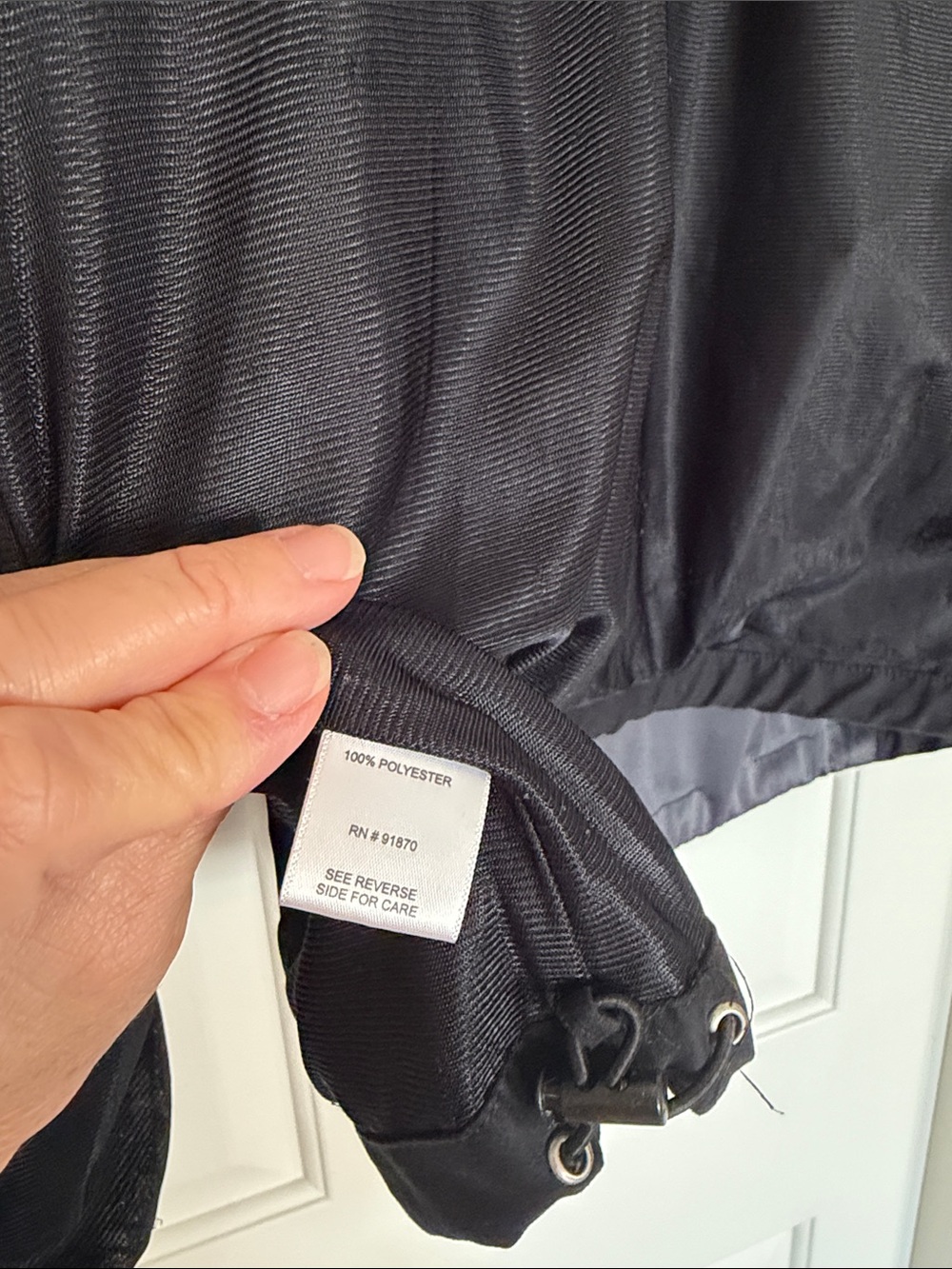 Men's Lightweight Half-Zip Shirt Jacket - Black & Gray - Picture 9 of 10
